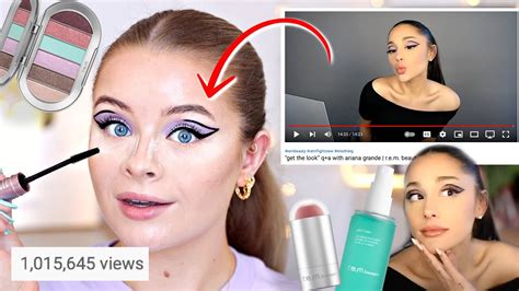 I Followed Ariana Grande S Makeup Tutorial Youtube