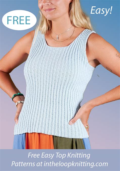 More Easy Top Knitting Patterns In The Loop Knitting