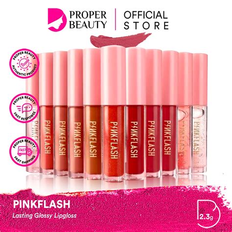 Jual Pinkflash Lasting Glossy Lipgloss China Matte Lipcream Silky Velvet Lip Cream Lipstick