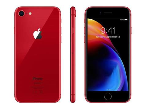 Apple Iphone 8 A1863 64gb Red Refurbished Grade A Fully Unlocked