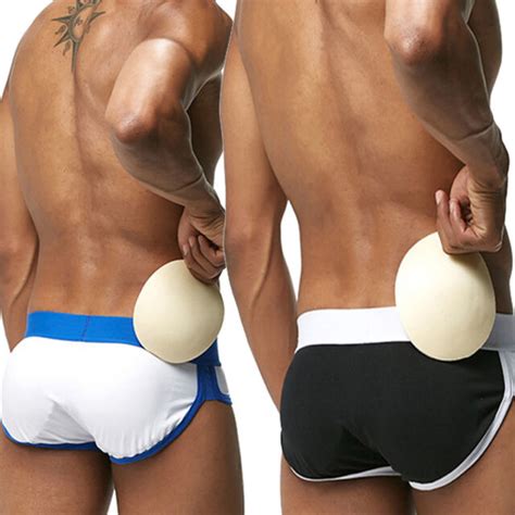 New Men Underwear Cup Push Up Boxer Enhancing Padded Enhancer Butt