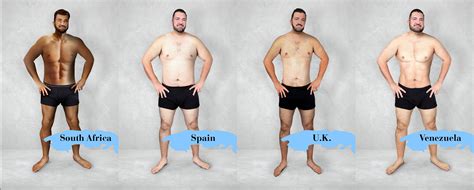 Heres What The Ideal Male Body Looks Like In 19 Countries