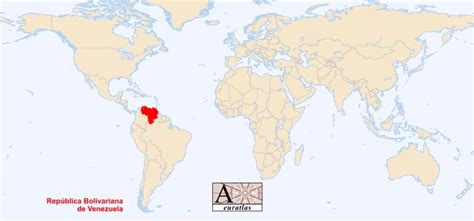 World Atlas The Sovereign States Of The World Venezuela Venezuela