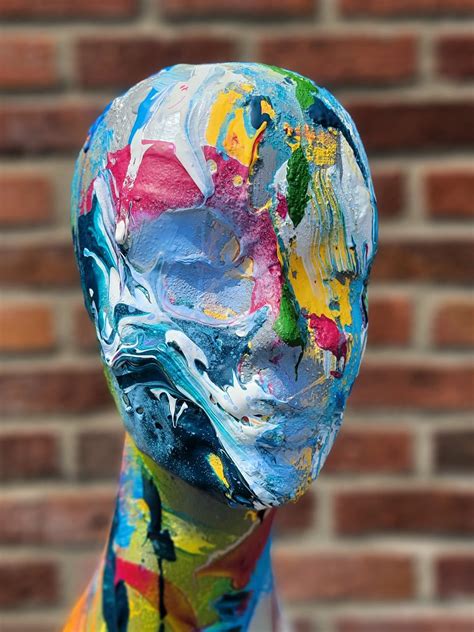 Painted Busts Flickr