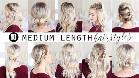 These 16 celebs might inspire. TEN Medium Length Hairstyles!!! | Twist Me Pretty - YouTube