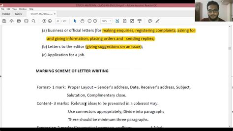 It includes one's ideas, opinions and impressions on the event. Letter Writing Part 1 #CBSE #Prescribed #format - YouTube