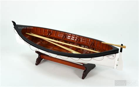 Toys Titanic Lifeboat 24 Wooden Handmade Row Boat Model Toys And Hobbies