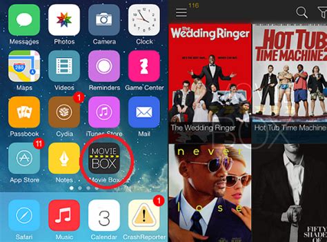 Especially when you're on the inner pages, the hovering titles on the light black transparent background and an image. Download Best Cydia Movie App for iOS 5 - iOS 12 - Support ...