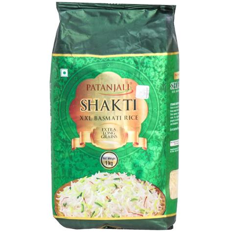 Buy Patanjali Shakti Xxl Basmati Rice 1 Kg In Wholesale Price Online