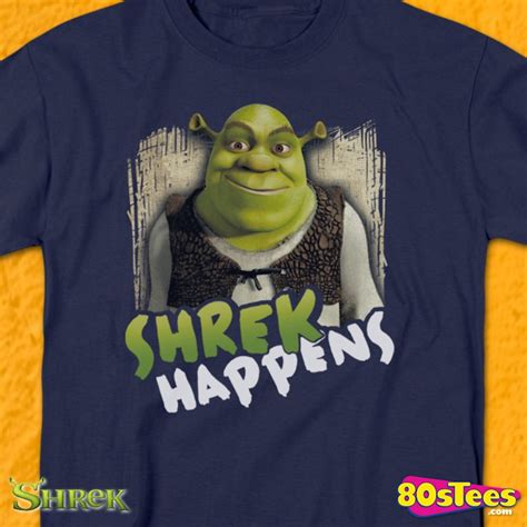 Shrek Happens T Shirt Mens Licensed