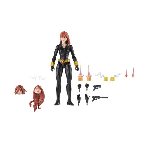 hasbro marvel legends series black widow avengers 60th anniversary collectible 6 inch action