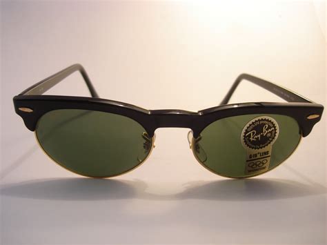 theothersideofthepillow vintage ray ban by bausch and lomb bandl w1266 black clubmaster