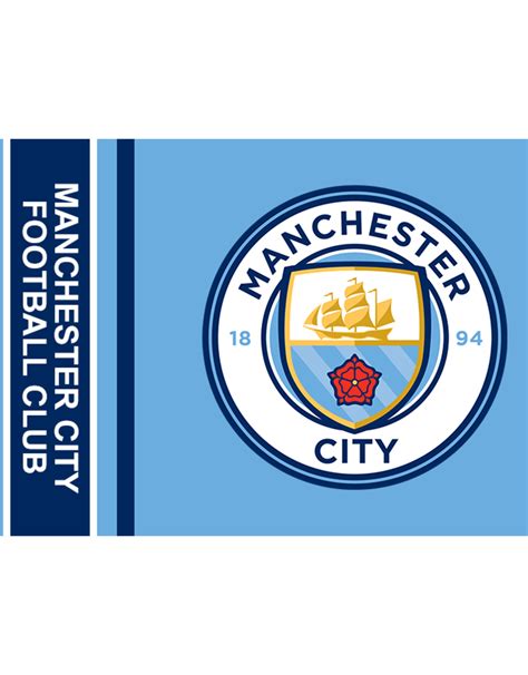 Manchester City Fc Flag 901 Soccer