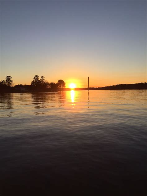 Beautiful Sunset Lake Sinclair Ga Lake Sunset Lake Oconee