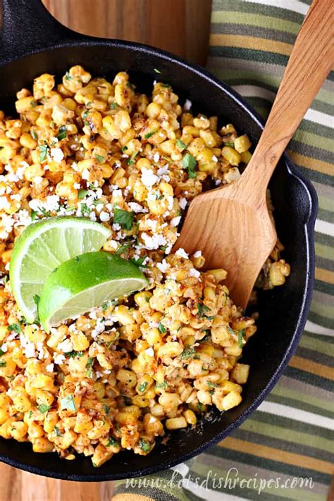 This recipe has an added bonus: Mexican Street Corn (Torchy's Copycat) | Let's Dish Recipes