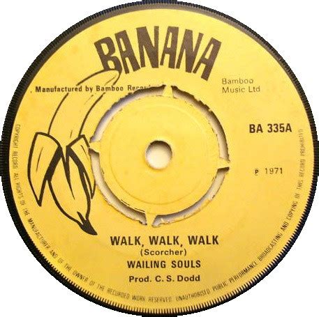 Wailing Souls Walk Walk Walk 1971 Vinyl Discogs