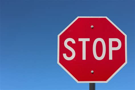Stop Sign - Solution Ticket