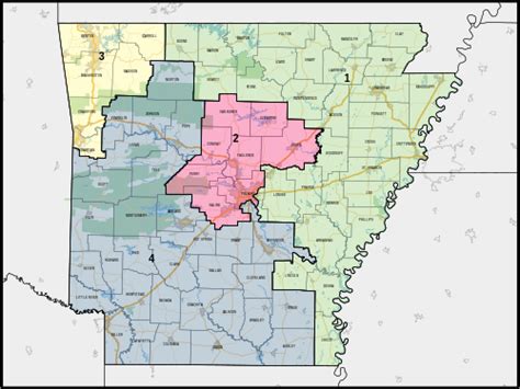 Arkansass Congressional Districts Wikipedia