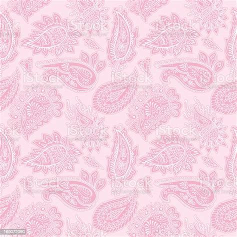 Seamlessly Repeating Paisley Pattern Stock Illustration Download