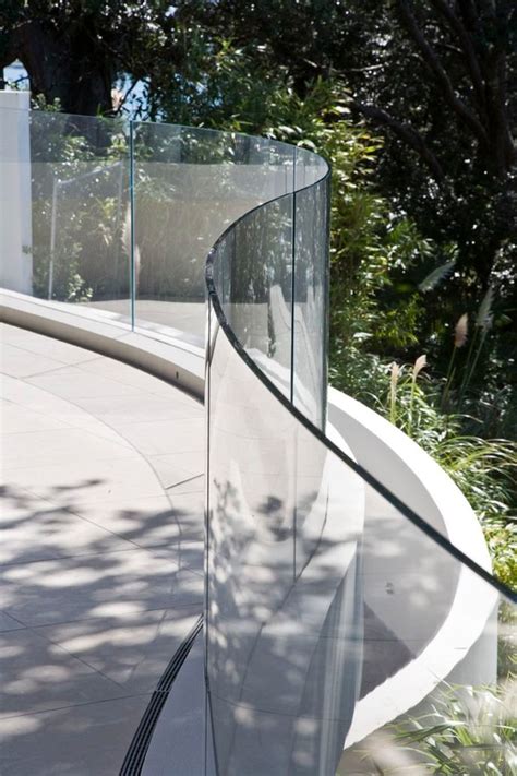 Our glass railing systems are sleek and sophisticated and can be used for stair, deck, pool or balcony. Aluminum Base Shoe Glass Railing - Modern - Balcony ...