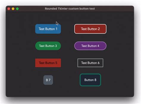 Solved Tkinter Custom Create Buttons To Answer