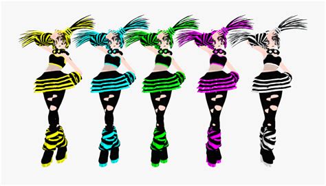 Your comment is empty or incorrect. Mmd Tda Rave Miku Dl By Kittynekkyo Clipart , Png Download ...