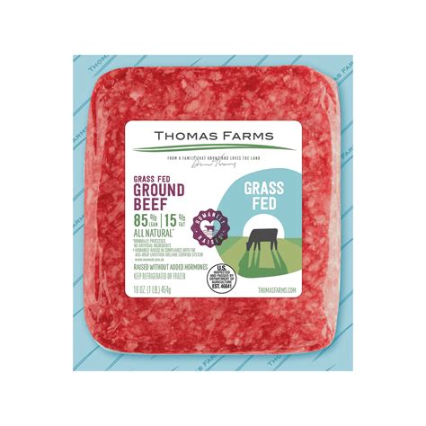 Grass Fed Ground Beef 8515 Thomas Farms