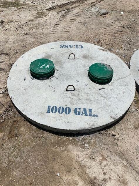 1000 Gallon Round Concrete Septic Tank