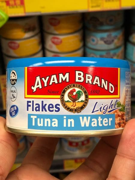 Ayam Brand Flakes Tuna In Water Light 雄雞標 低脂水浸吞拿魚片 1source