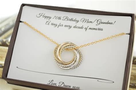 Maybe you would like to learn more about one of these? 70th Birthday gift for Mom 7 Birthday jewelry 7th | Etsy ...