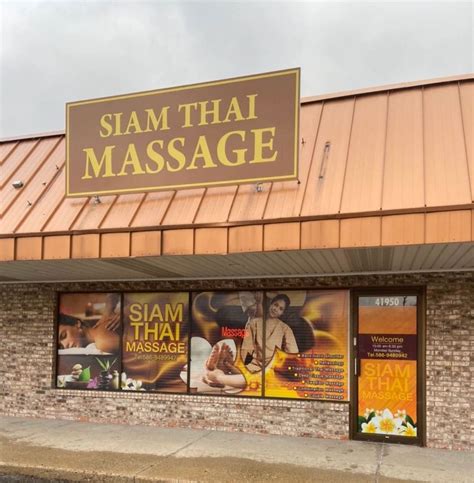 Siam Thai Massage 10 Photos And 12 Reviews 41950 Hayes Rd Clinton Township Michigan