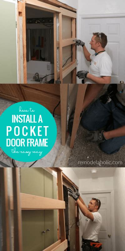 How Do You Install A Pocket Door In An Existing Wall - how do you install a pocket door frame in an existing wall