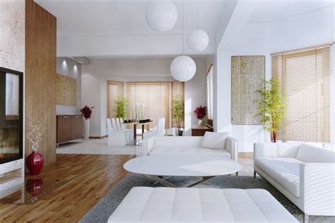 Living Room Plants Interior Design Ideas