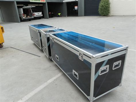Custom Road Case Top Loading Packer With Full Vinyl Wrap Protectapack