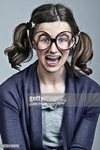 Young Nerdy Girl High Res Stock Photo Getty Images