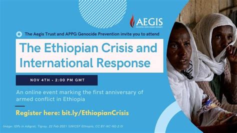 One Year On The Ethiopian Crisis And International Response Aegis Trust