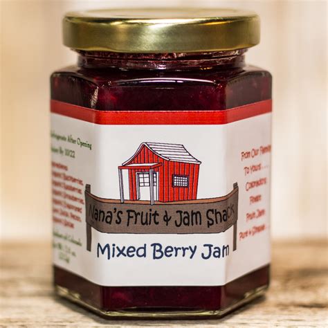 Mixed Berry Jam Nanas Fruit And Jam Shack