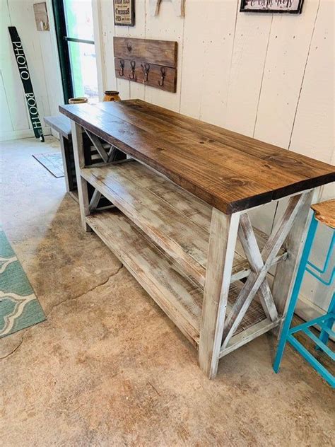 Get the best deals on white buffets. Rustic Wooden Buffet Table Rustic Console Table Farmhouse ...