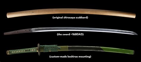 An Iehira Katana With Dramatic Custom Koshirae Unique Japan