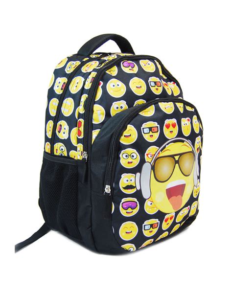 Emoji Backpack Emoji With Two Compartments 45cm D156