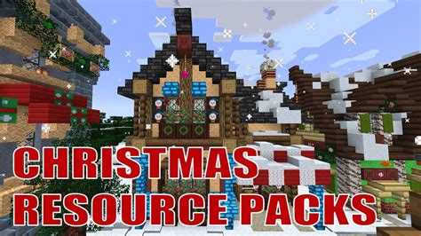 Minecraft Christmas Resource Packs 3 Holiday Season Texture Packs