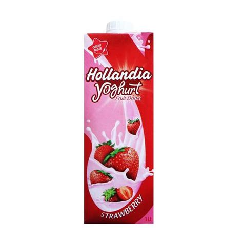 Hollandia Yoghurt Drink Strawberry 1l Htsplus