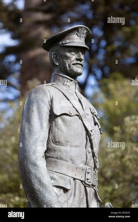 Statue Of General John J Pershing In The Golden Gate Park Stock Photo