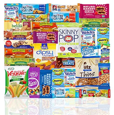 Healthy Snacks Care Package Snack Box Grab And Go Variety Pack 30
