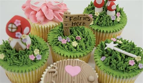 Secret Fairy Garden Cupcakes Garden Cupcakes Shamrock Cupcakes