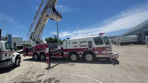 1997 E One Bronto Fire Ladder Truck Lot103 Youtube