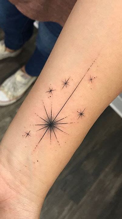 Trendy Shooting Star Tattoos Ideas Designs Meanings Artofit