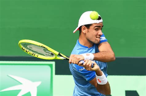Алехандро давидович фокина против маттео берреттини. Berrettini, le tappe di una stagione da sogno