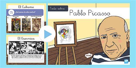 Presentación Todo Sobre Pablo Picasso Twinkl