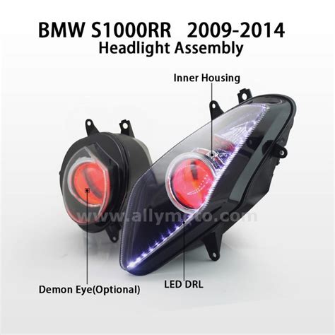 001 Headlight Bmw S1000 Rr 2009 2014 Hp4 2013 2014